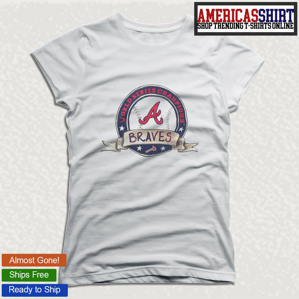 Atlanta Braves - Braves World Series 2021 Champions - White Tee