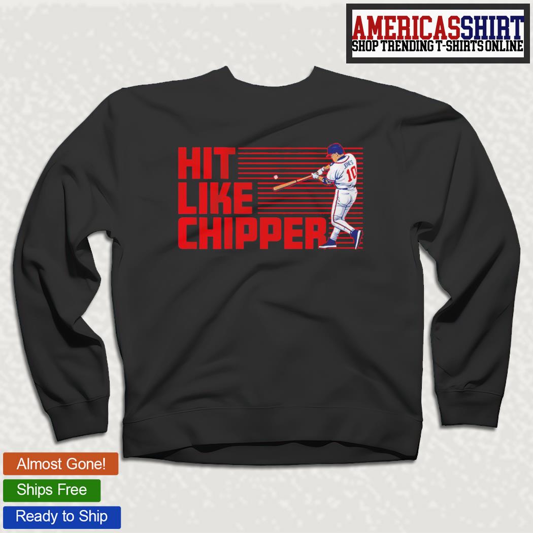 Chipper Jones Atlanta Braves baseball logo shirt, hoodie, sweater