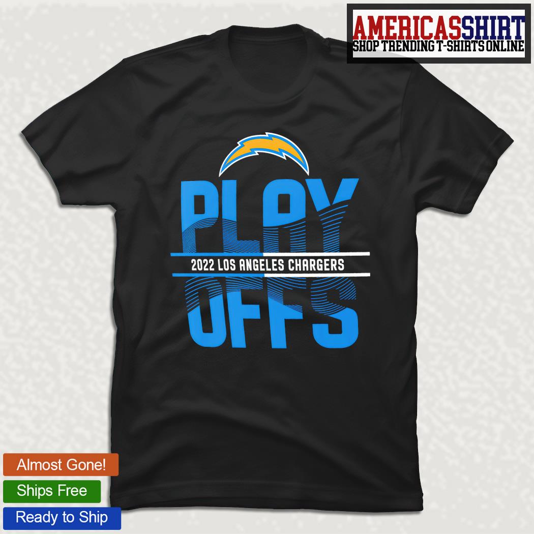 Nike 2022 NFL Playoffs Iconic (NFL Los Angeles Chargers) Men's T-Shirt.