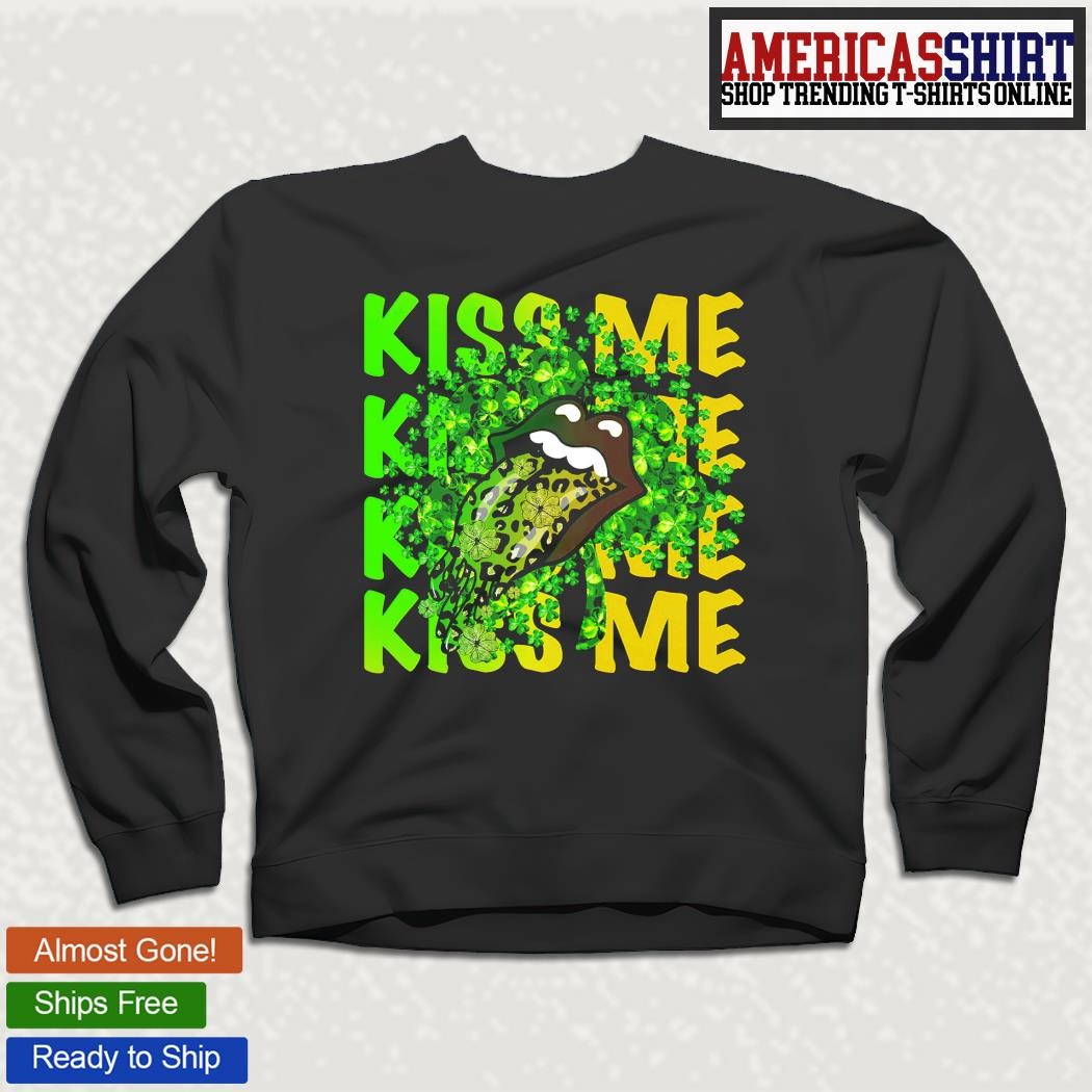 Kiss Me Saints lip T-Shirt