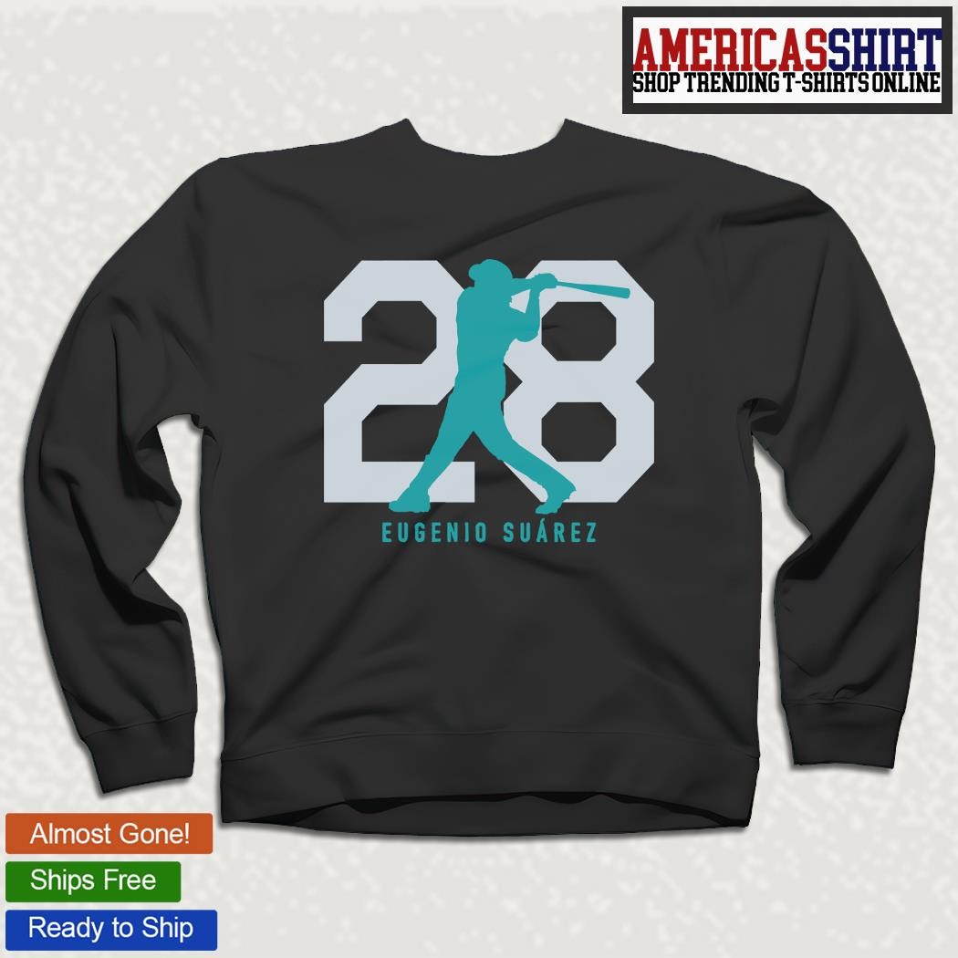 Eugenio Suárez 28 Seattle Mariners 2023 shirt, hoodie, sweater, long sleeve  and tank top