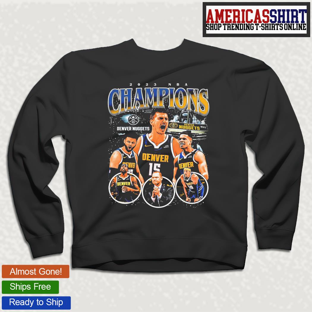 Design denver Nuggets 2023 NBA Finals Champions Official Logo T-Shirt,  hoodie, sweater, long sleeve and tank top