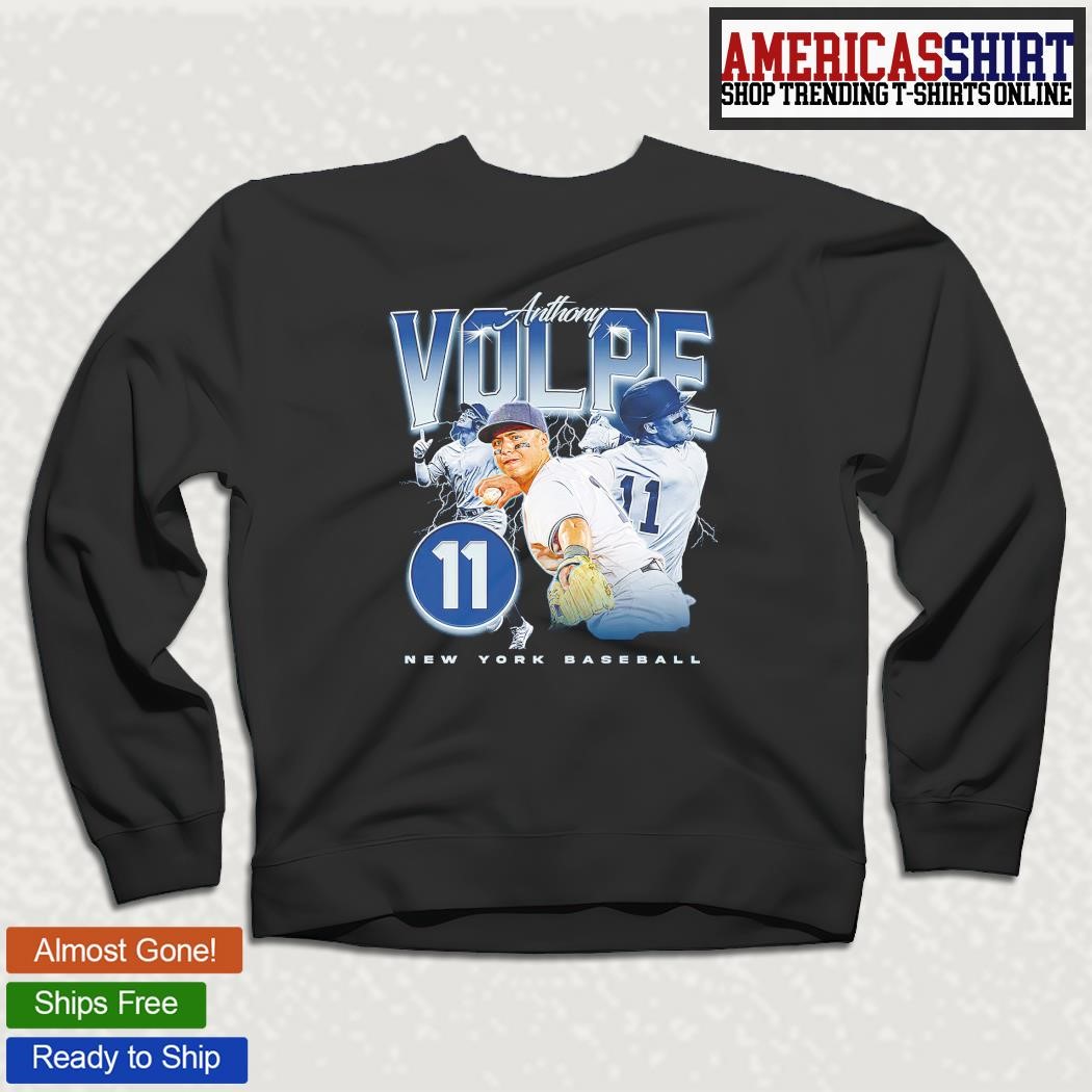 Anthony Volpe New York Yankee lightning retro shirt, hoodie, sweater, long  sleeve and tank top