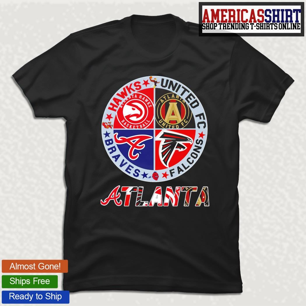 Official Logo Atlanta Braves Atlanta Falcons Atlanta Hawks Atlanta