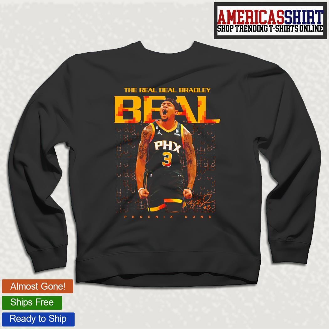 Bradley Beal Phoenix Suns the real deal signature 2023 shirt, hoodie, sweater, long sleeve and tank top