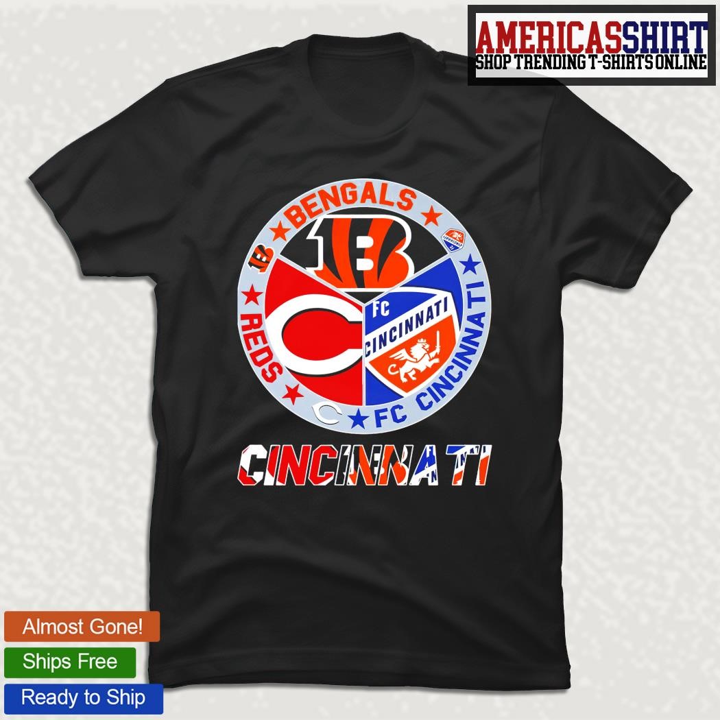 Cincinnati Bengals 2023 logo T-shirt, hoodie, sweater, long sleeve