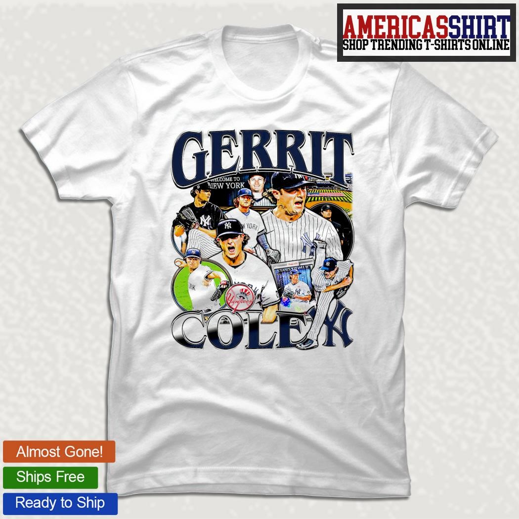 Gerrit Cole New York Y Cartoon T-shirt