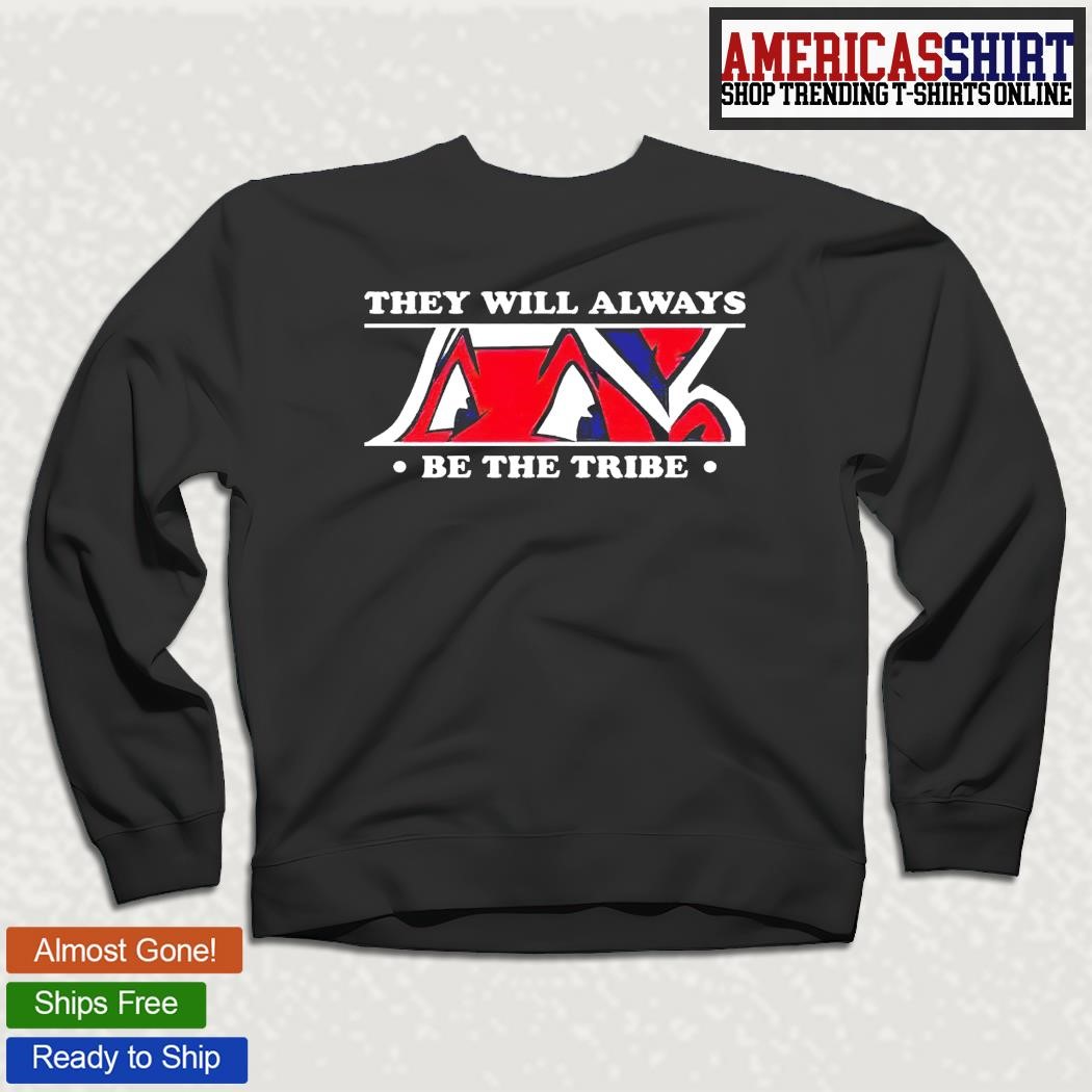 Cleveland Indians they will always be the tribe logo shirt, hoodie,  sweater, long sleeve and tank top