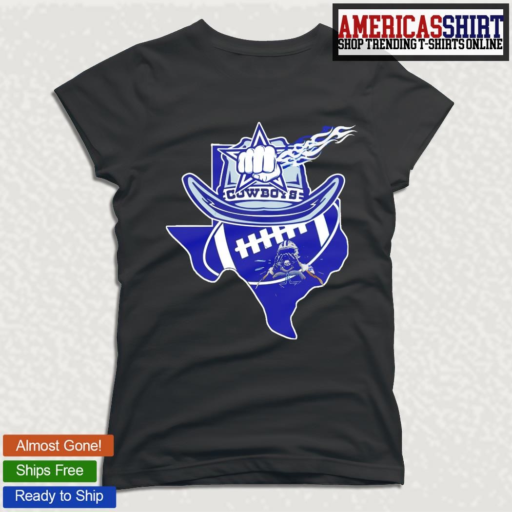 Dallas Cowboys Logo with state sign 