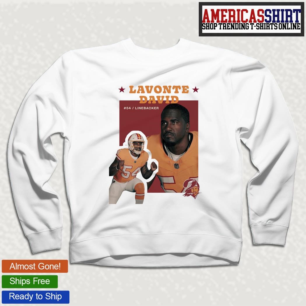 Lavonte David Tampa Bay Buccaneers Linebacker retro shirt, hoodie, sweater,  long sleeve and tank top