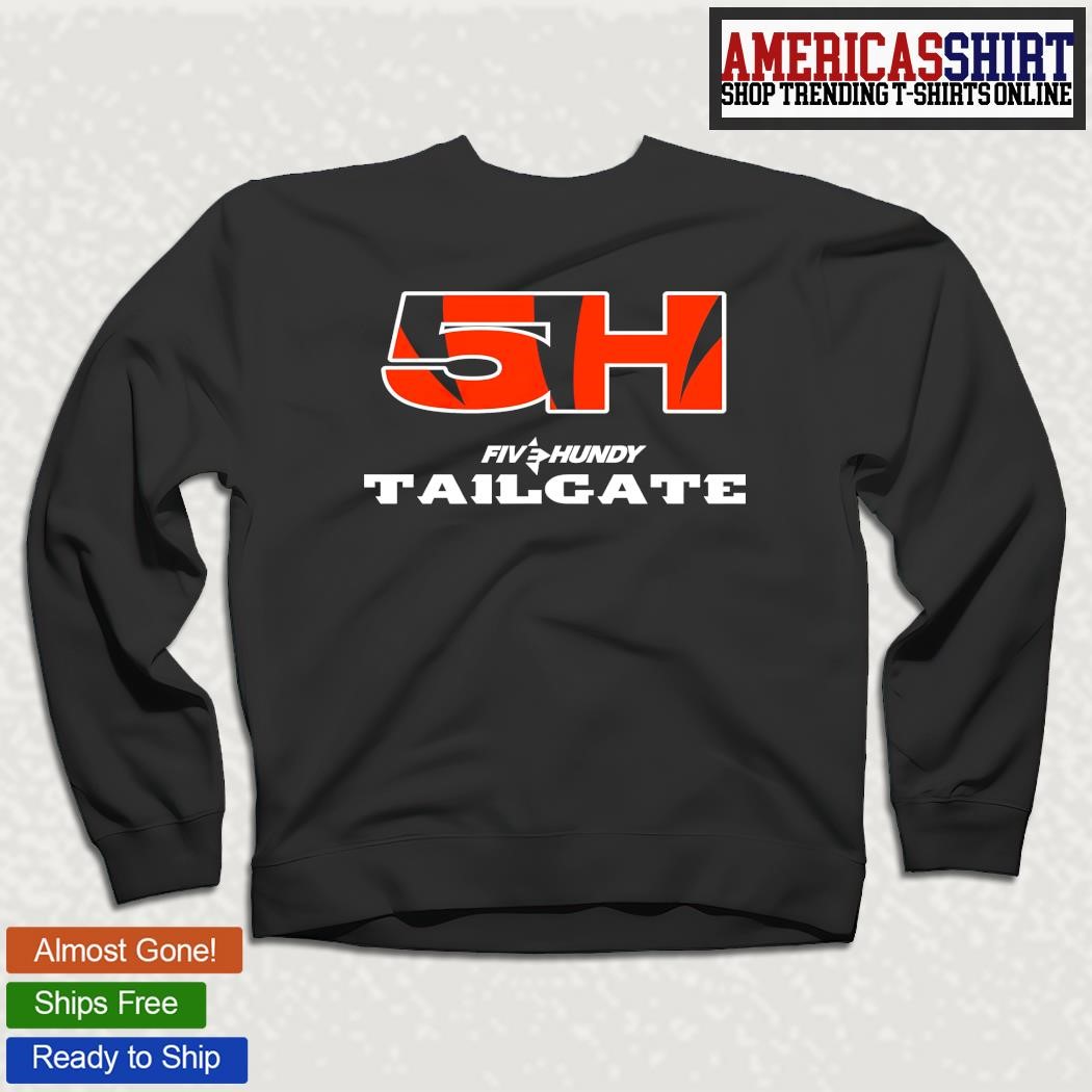 Cincinnati Bengals 5H Five Hundy tailgate logo shirt - Limotees