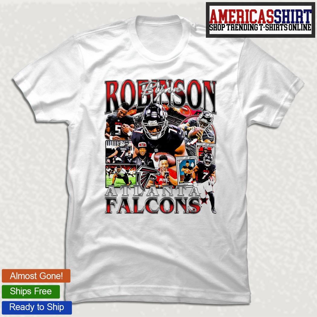 Premium bijan Robinson Atlanta Falcons vintage shirt, hoodie