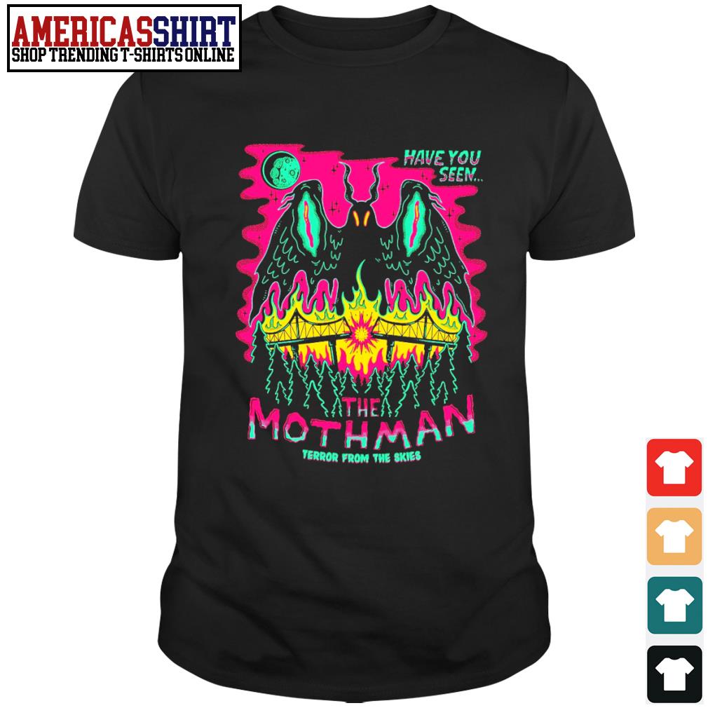 mothman terror from the skies shirt