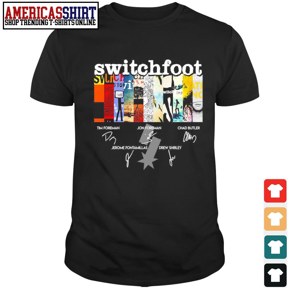 Switchfoot album signatures shirt, hoodie, sweater, long sleeve