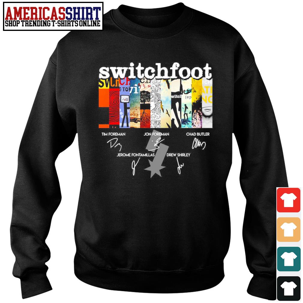 Switchfoot album signatures shirt, hoodie, sweater, long sleeve