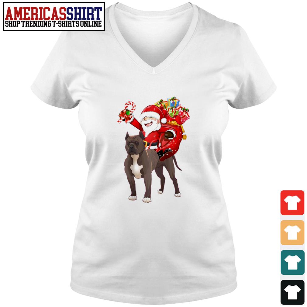 Pitbull hotsell christmas shirt