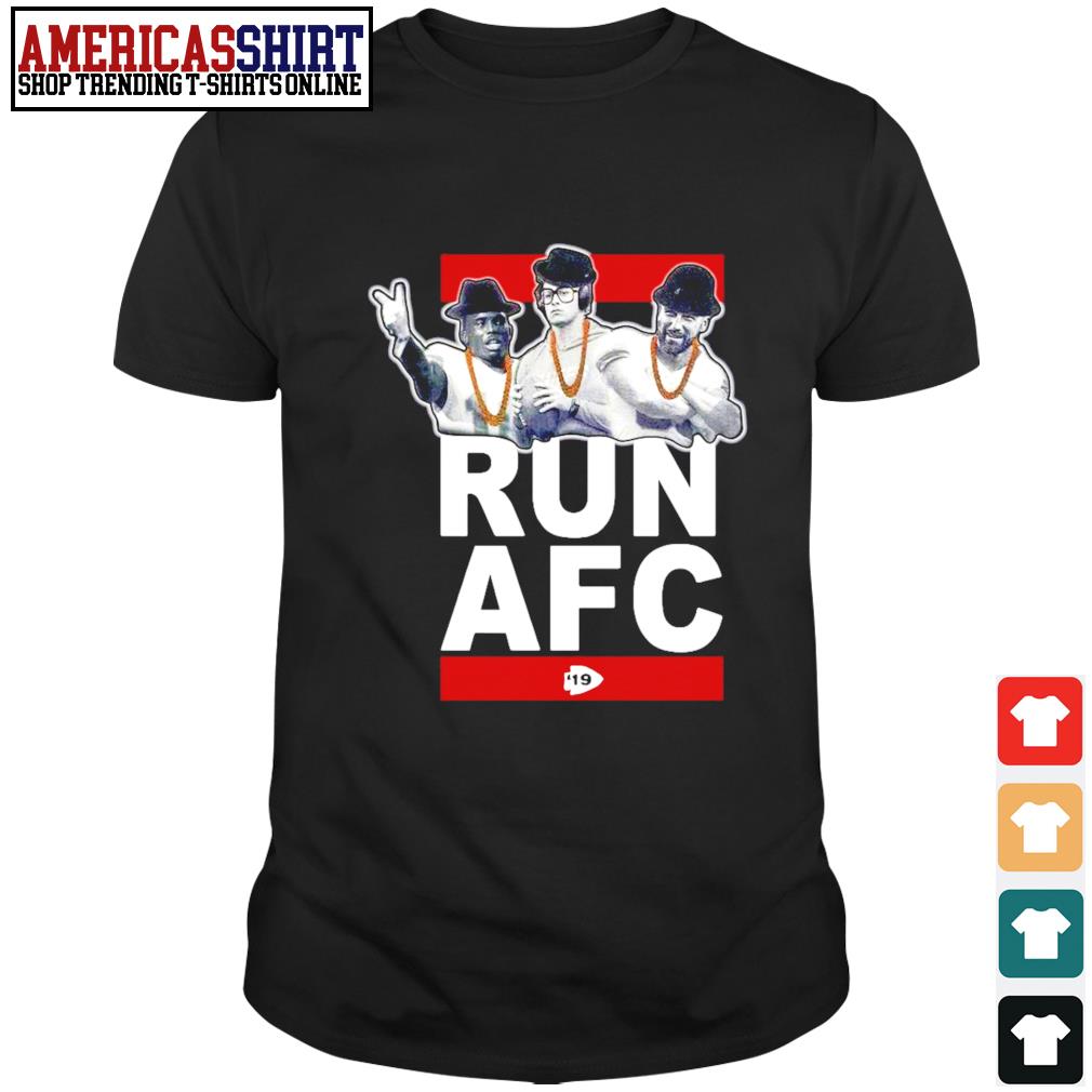 RUN AFC Patrick Mahomes and Travis Kelce Kansas City Chiefs shirt, hoodie,  sweater, long sleeve and tank top