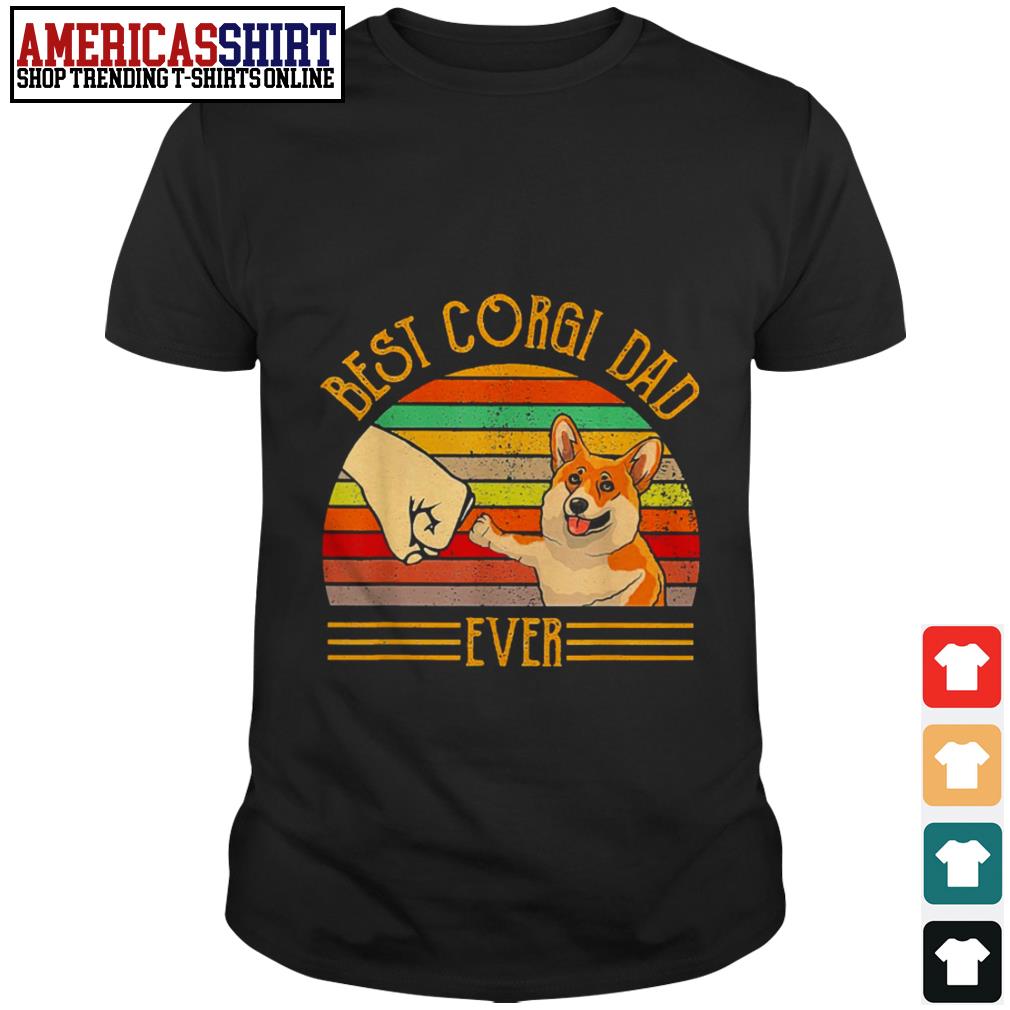 best corgi dad ever shirt