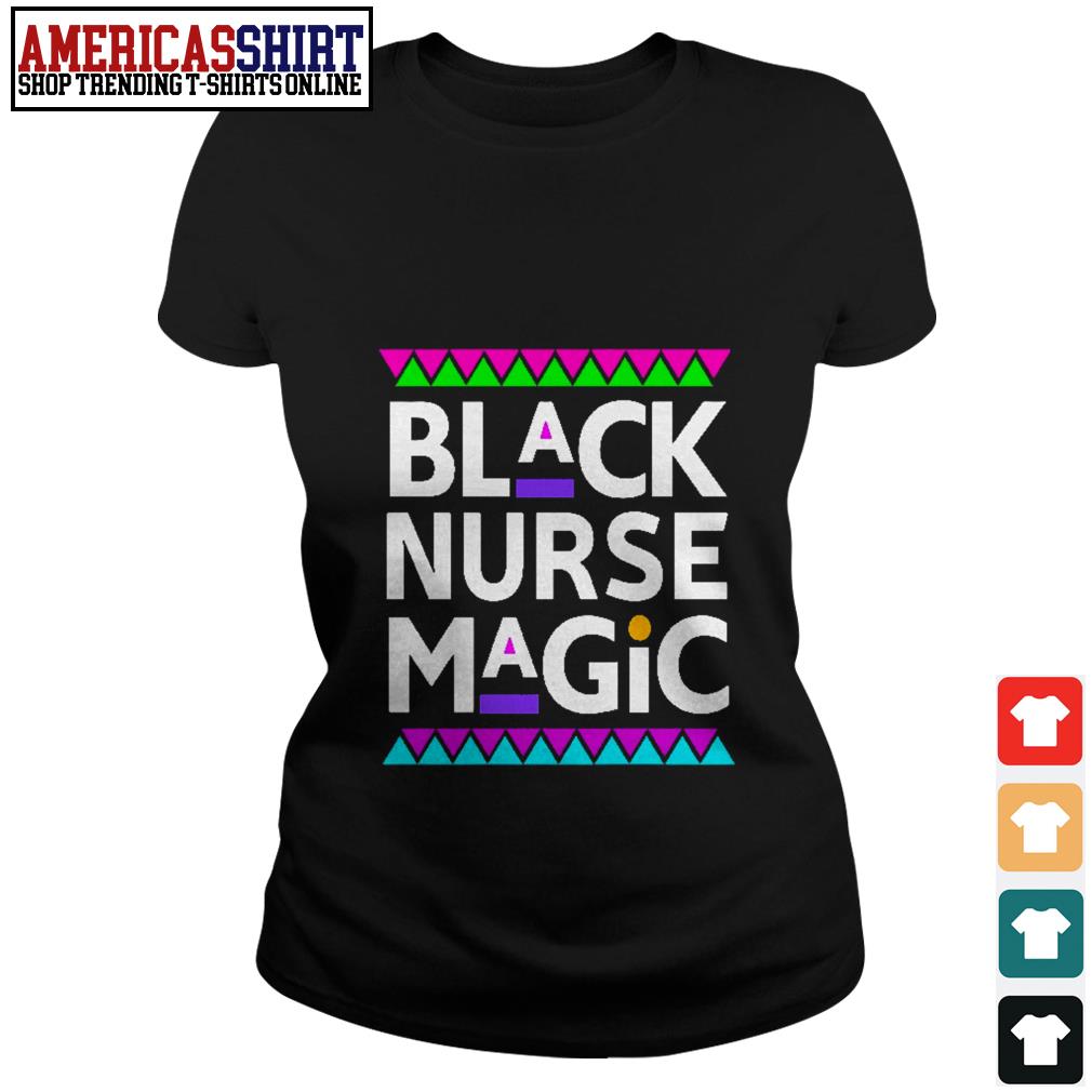 black nurse magic shirt
