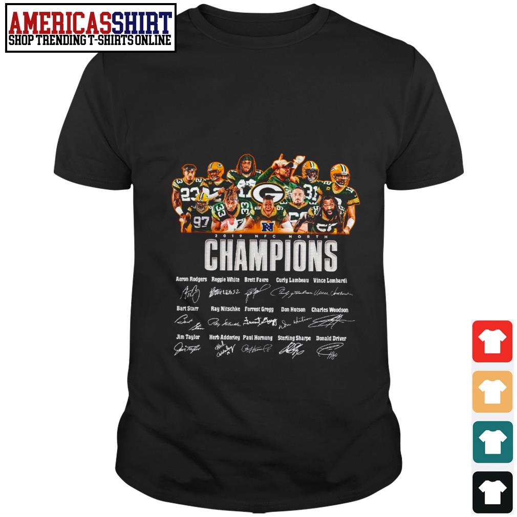 green bay packers nfc north champions shirt