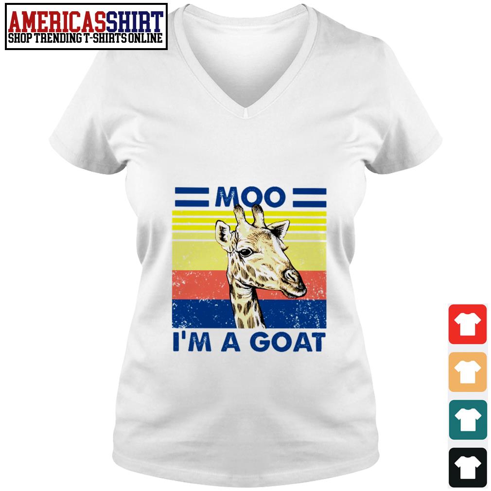 moo im a goat t shirt